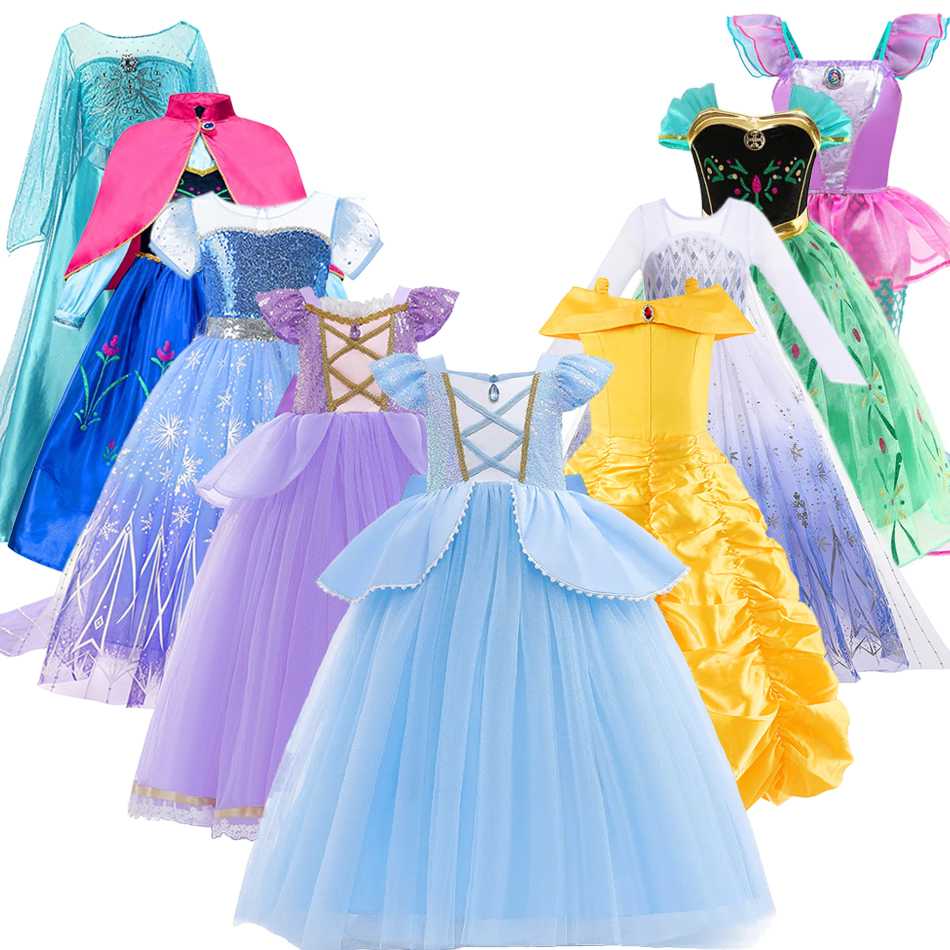 Baby Clothing Europe - Children Costume Girl Dress Halloween Princess