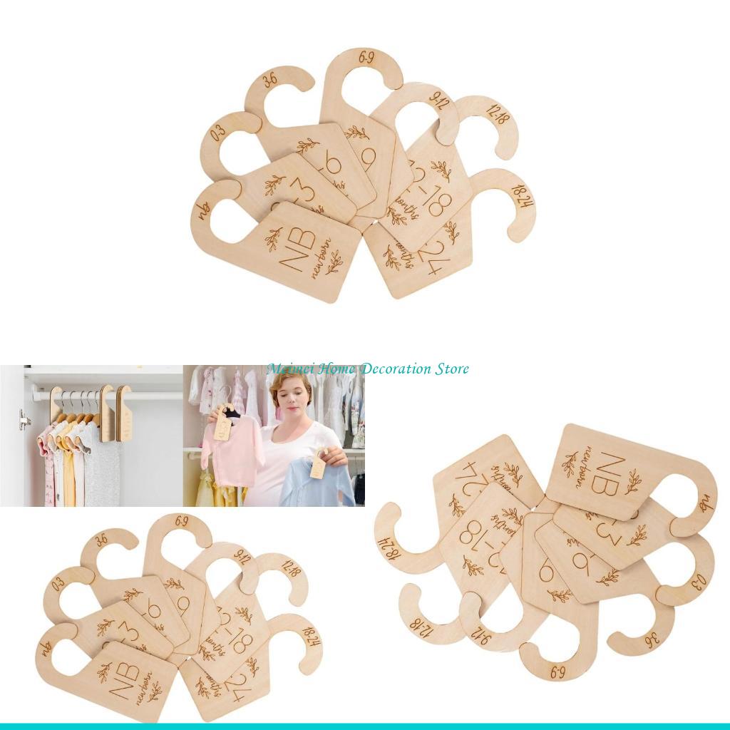 Baby Clothing Cupboard - H7BF Baby Clothes Hangers with Size