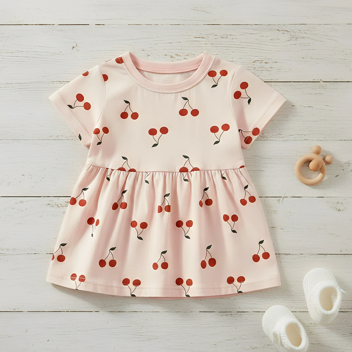 Baby Clothing Patterns Free - Sanlutoz Summer Fruit Holiday Baby Dress