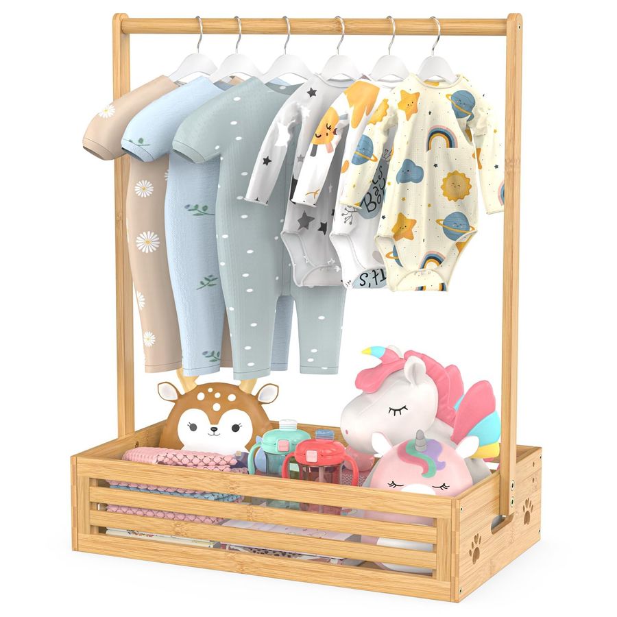 Baby Clothing Rack For Baby Shower - Clothing Rack for Toddler, Pets Clothes