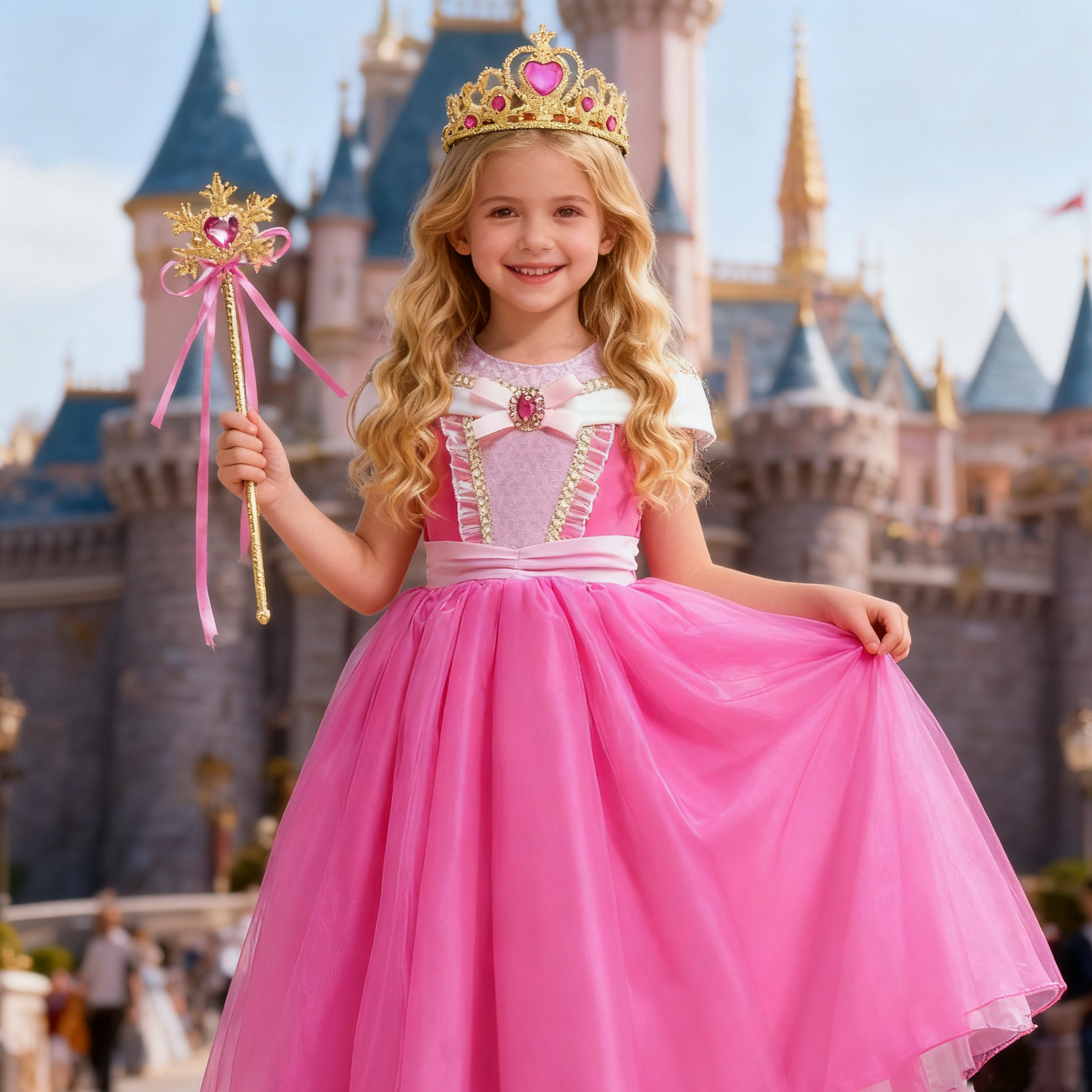 Girl Pink Dress Aurora Kids Co - Baby Clothing Europe のレビューと価格