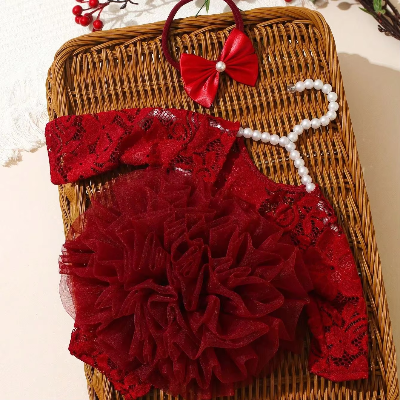 Ylsteed Newborn Lace Flower He - Baby Clothing Gift Set のレビューと価格