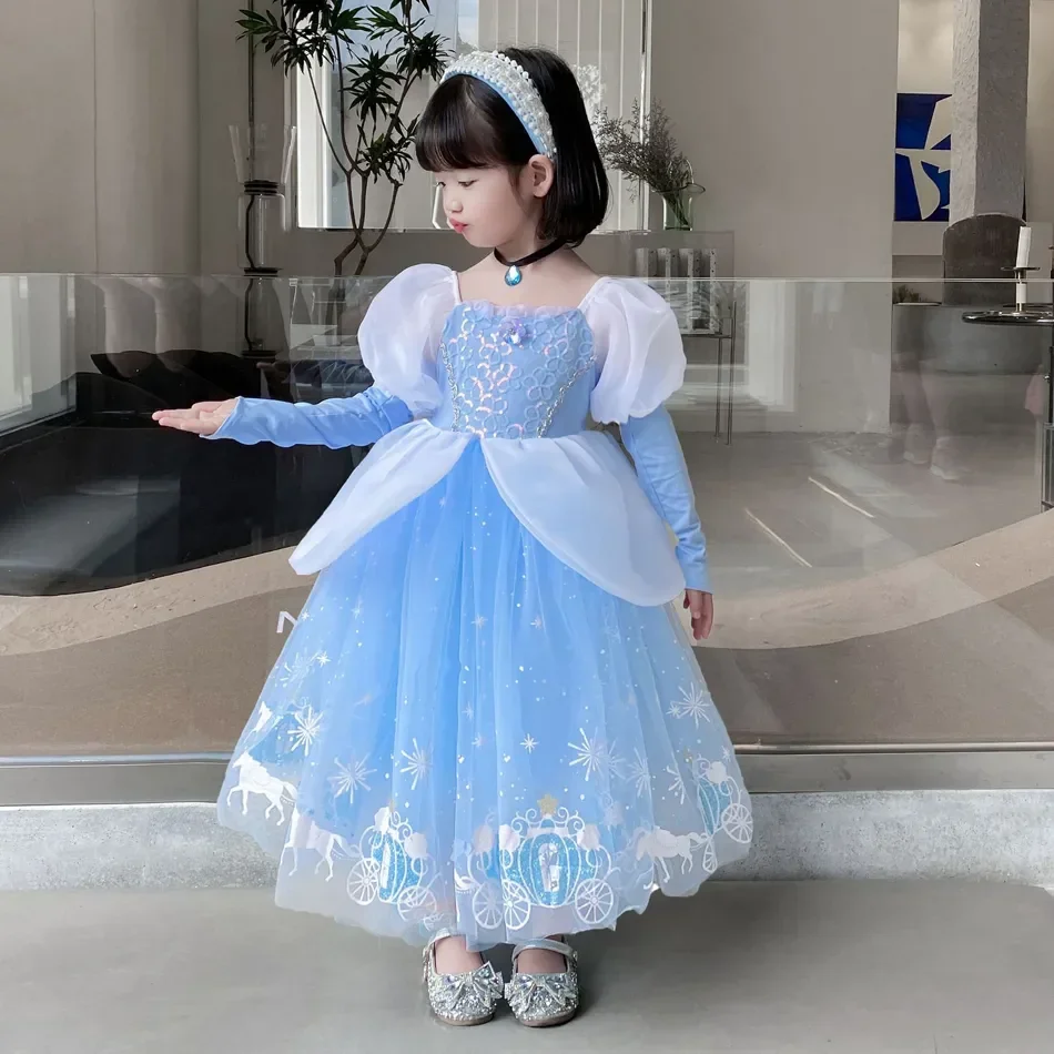 Cinderella Princess Cosplay Dr - Baby Clothing Europe のレビューと価格
