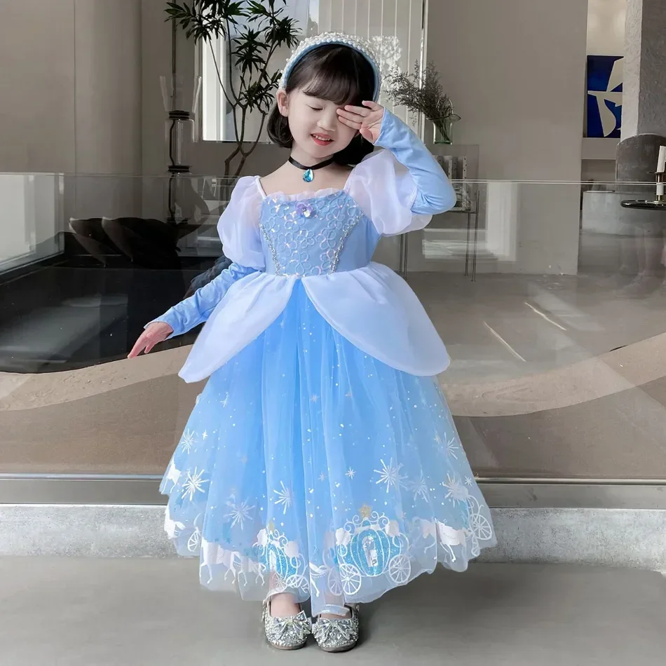 Cinderella Princess Cosplay Dr - Baby Clothing Europe のレビューと価格