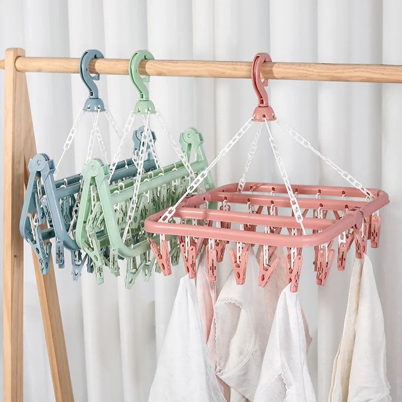 Clothes Drying Hanger with 32  - Baby Clothing Rack のレビューと価格