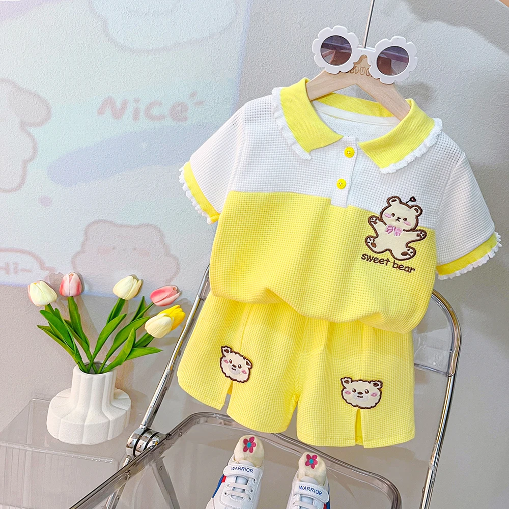 Summer Baby Girls T Shirt Shor - Baby Clothing Hong Kong のレビューと価格