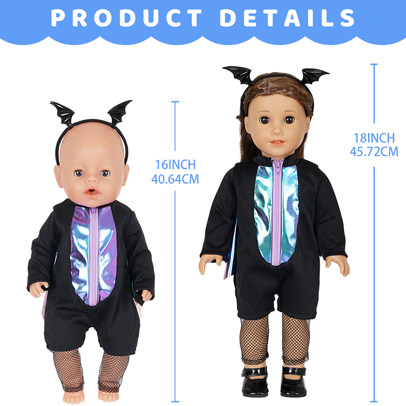 Doll Clothes Set for 16-18inch - Baby Clothing Gift Set のレビューと価格