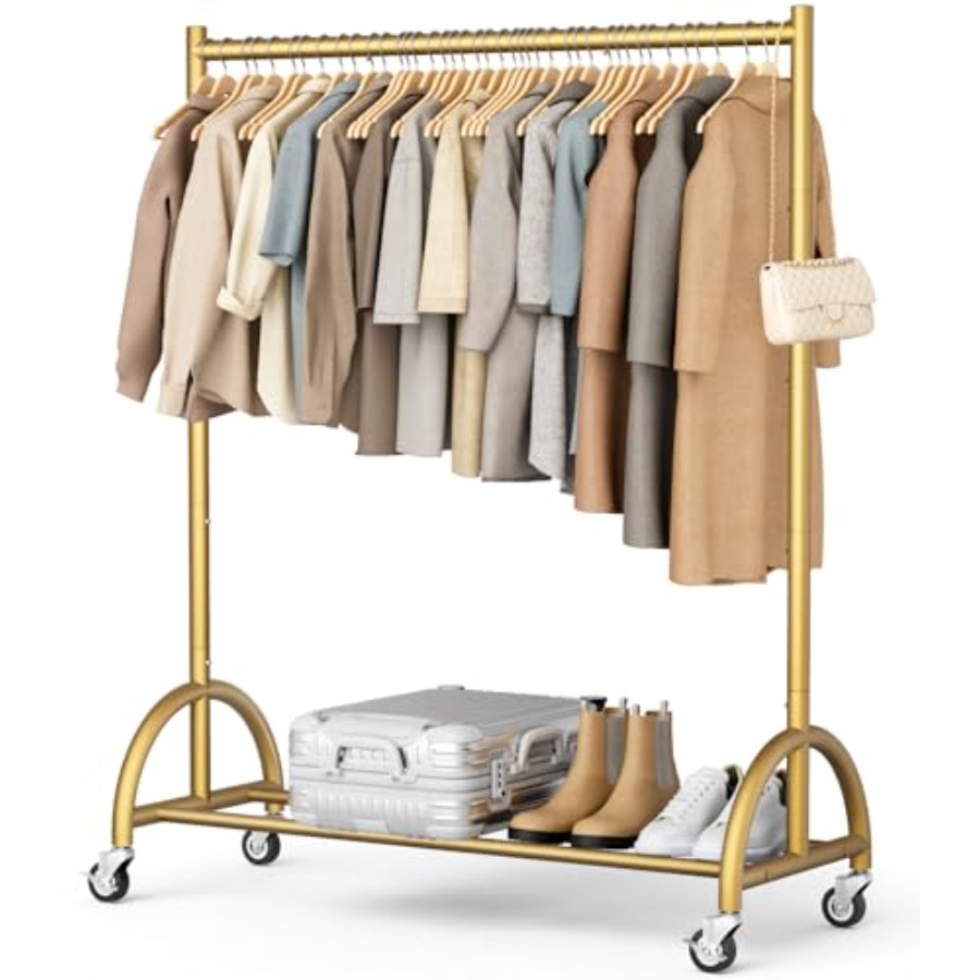 Heavy Duty Clothing Rack with  - Baby Clothing Rack のレビューと価格