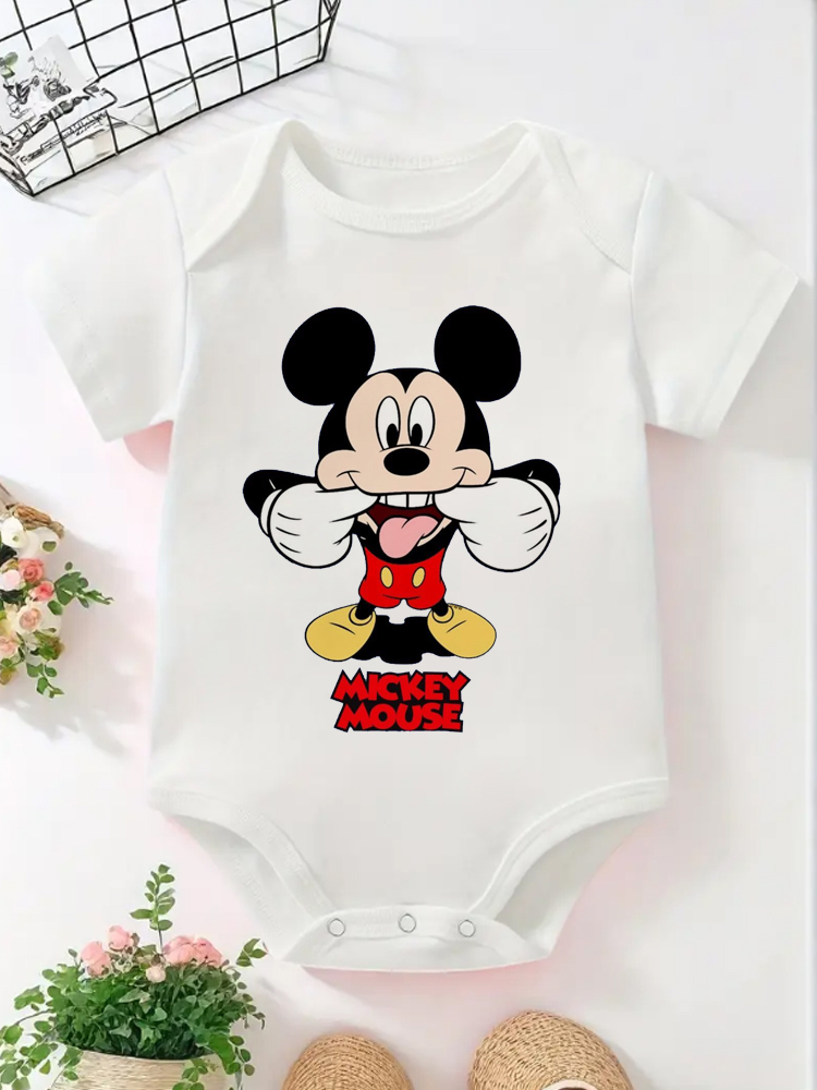 Funny Baby Onesie Cartoon Mick - Baby Clothing Outlet のレビューと価格