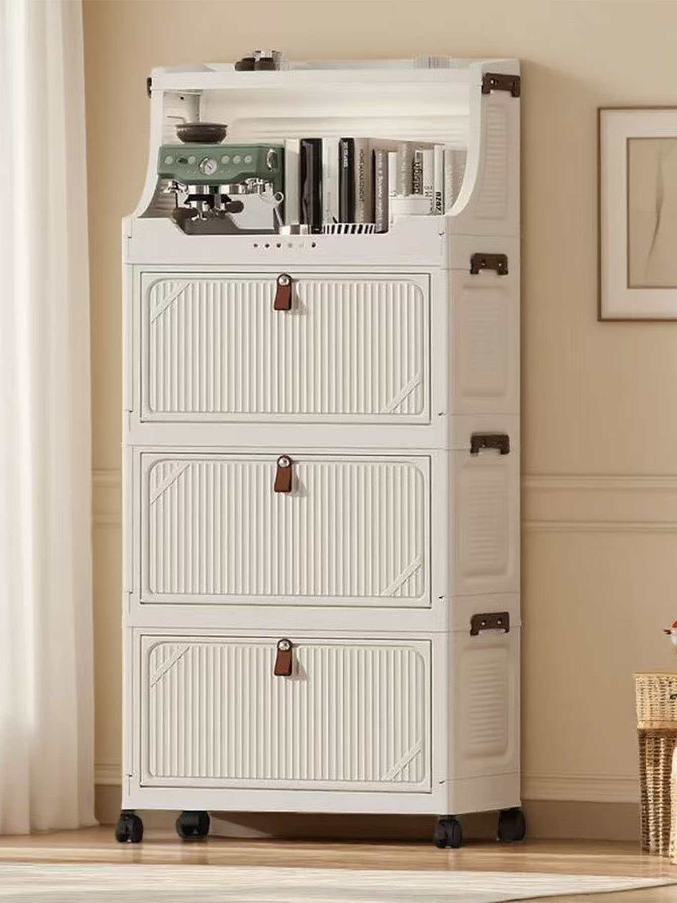 Thickened storage cabinet home - Baby Clothing Cupboard のレビューと価格
