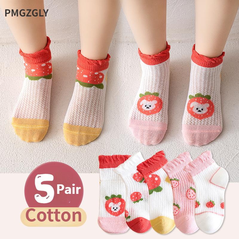 Kids Socks 5 Pairs/Lot Spring  - Baby Clothing Patterns Free のレビューと価格