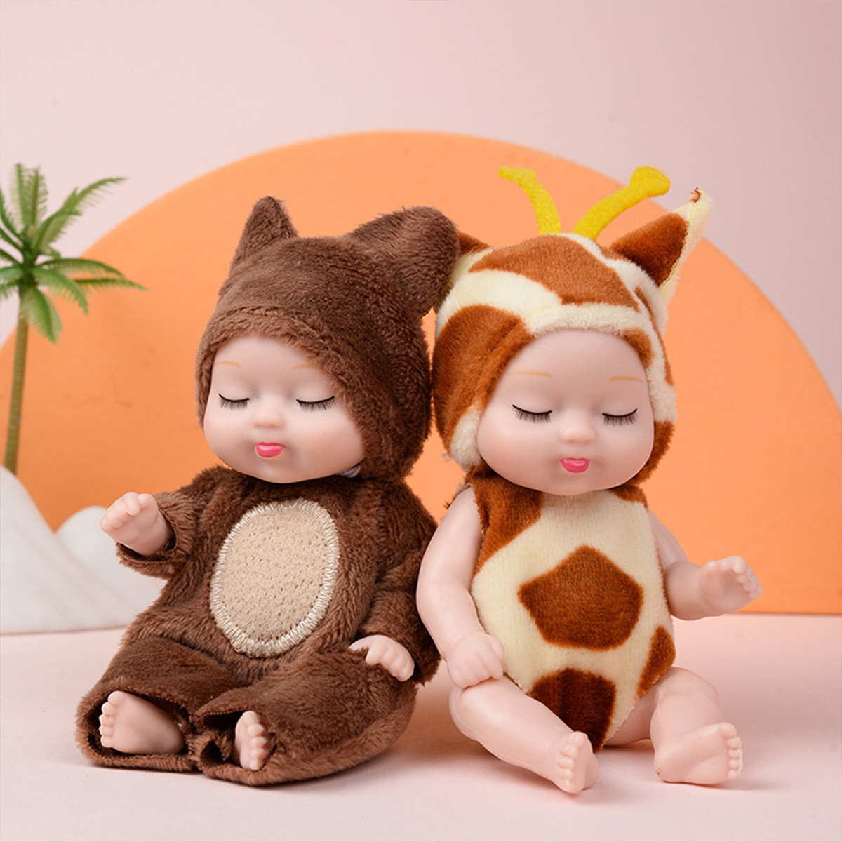 1/6PCS Mini Newborn Doll Rebir - Baby Clothing Gift Set のレビューと価格