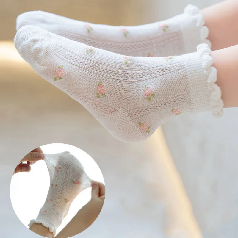 Kids Socks 5 Pairs/Lot Spring  - Baby Clothing Patterns Free のレビューと価格