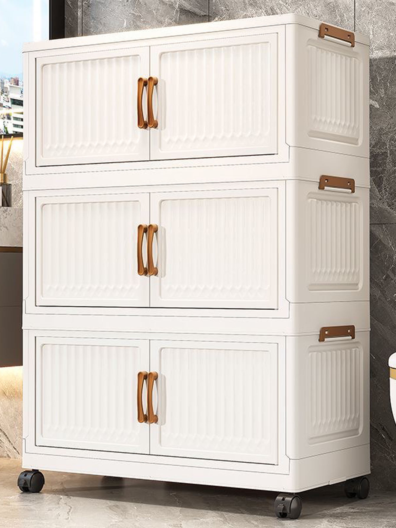 Foldable No-Install Multi-Laye - Baby Clothing Cupboard のレビューと価格