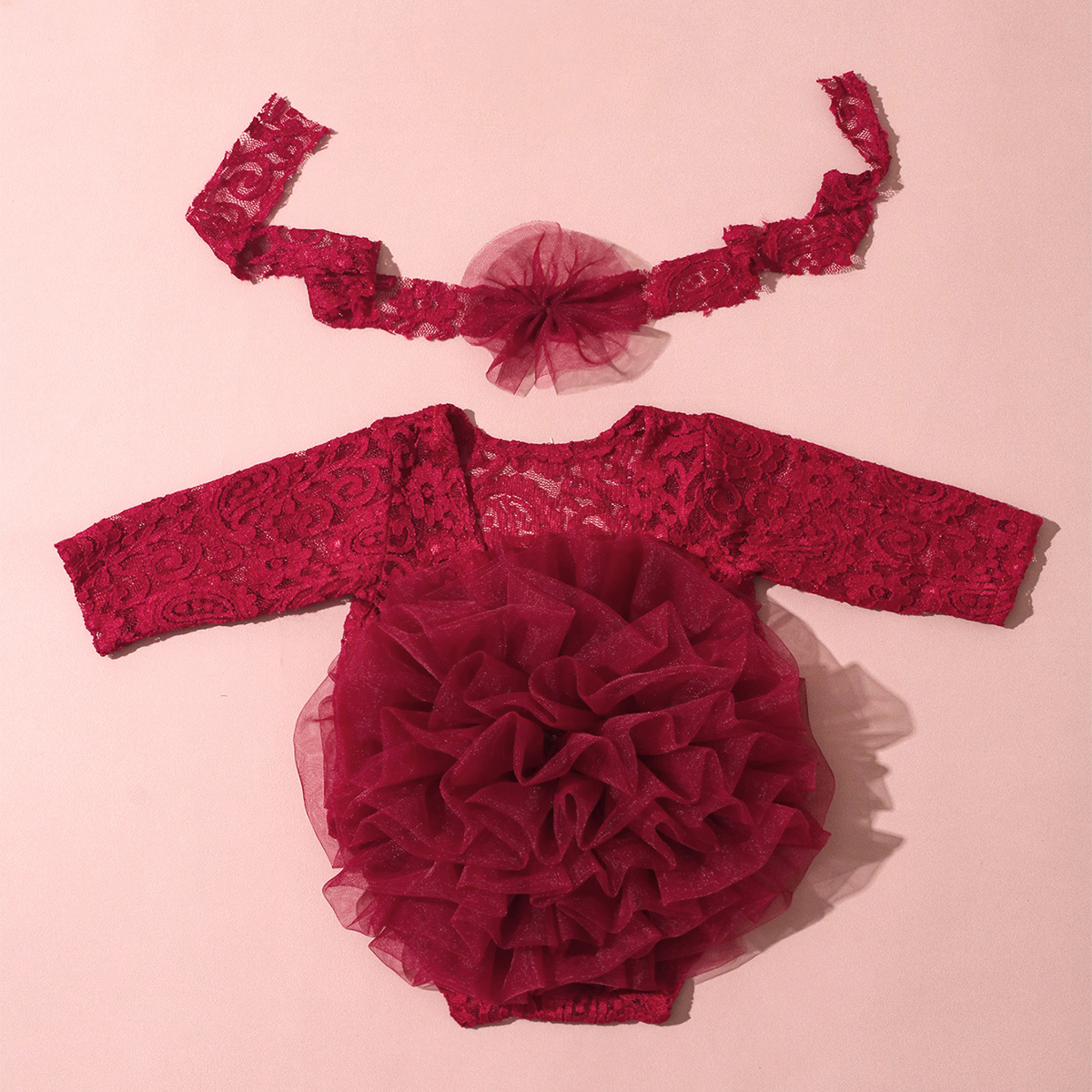 2pcs/sets Baby Tutu Dress Newb - Baby Clothing Gift Set のレビューと価格