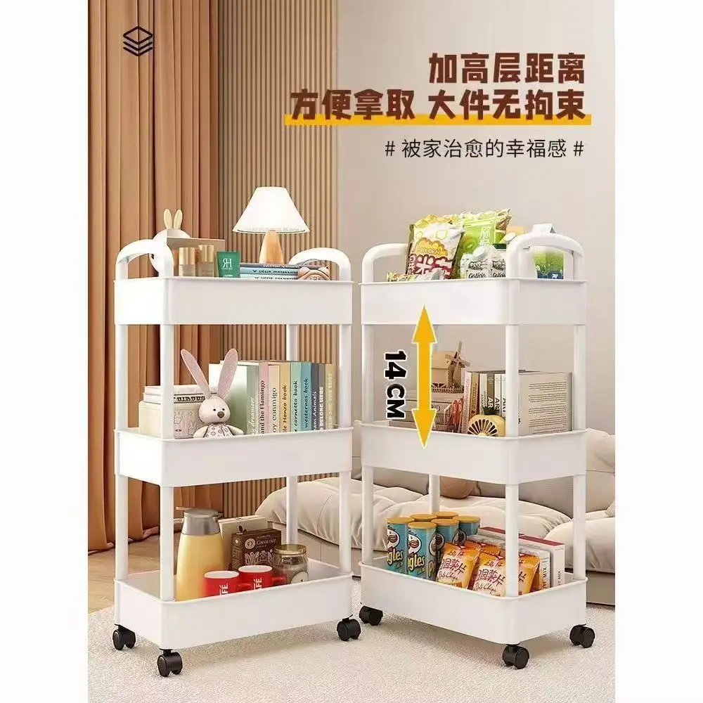 Multi-Tier Rolling Storage Car - Baby Clothing Rack のレビューと価格