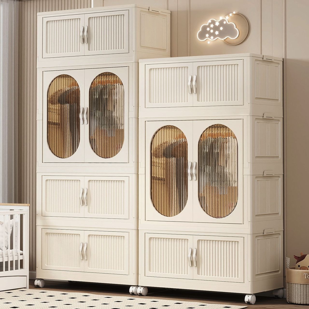 Thickened Home Use Storage Cab - Baby Clothing Cupboard のレビューと価格