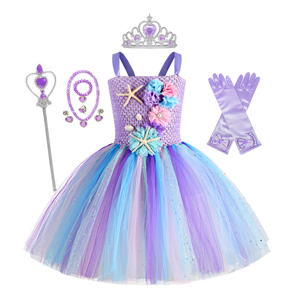 Girls Mermaid Tutu Dress Under - Baby Clothing Europe のレビューと価格