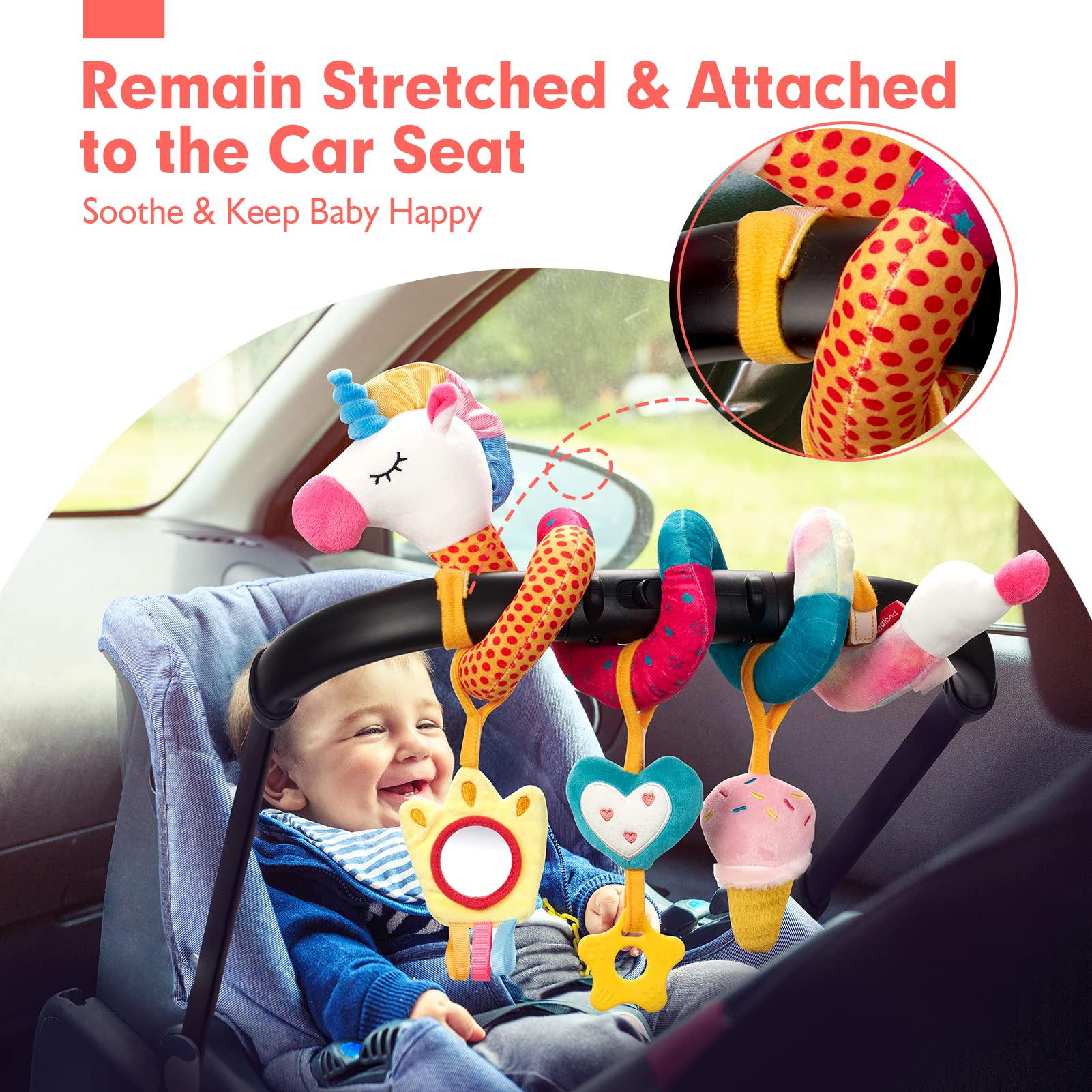Car Seat Toys for Babies Rattl - Baby Clothing Gift Set のレビューと価格