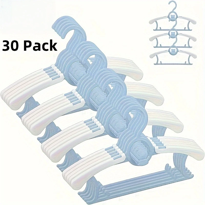 30 Pack PP Plastic Baby Clothe - Baby Clothing Rack のレビューと価格
